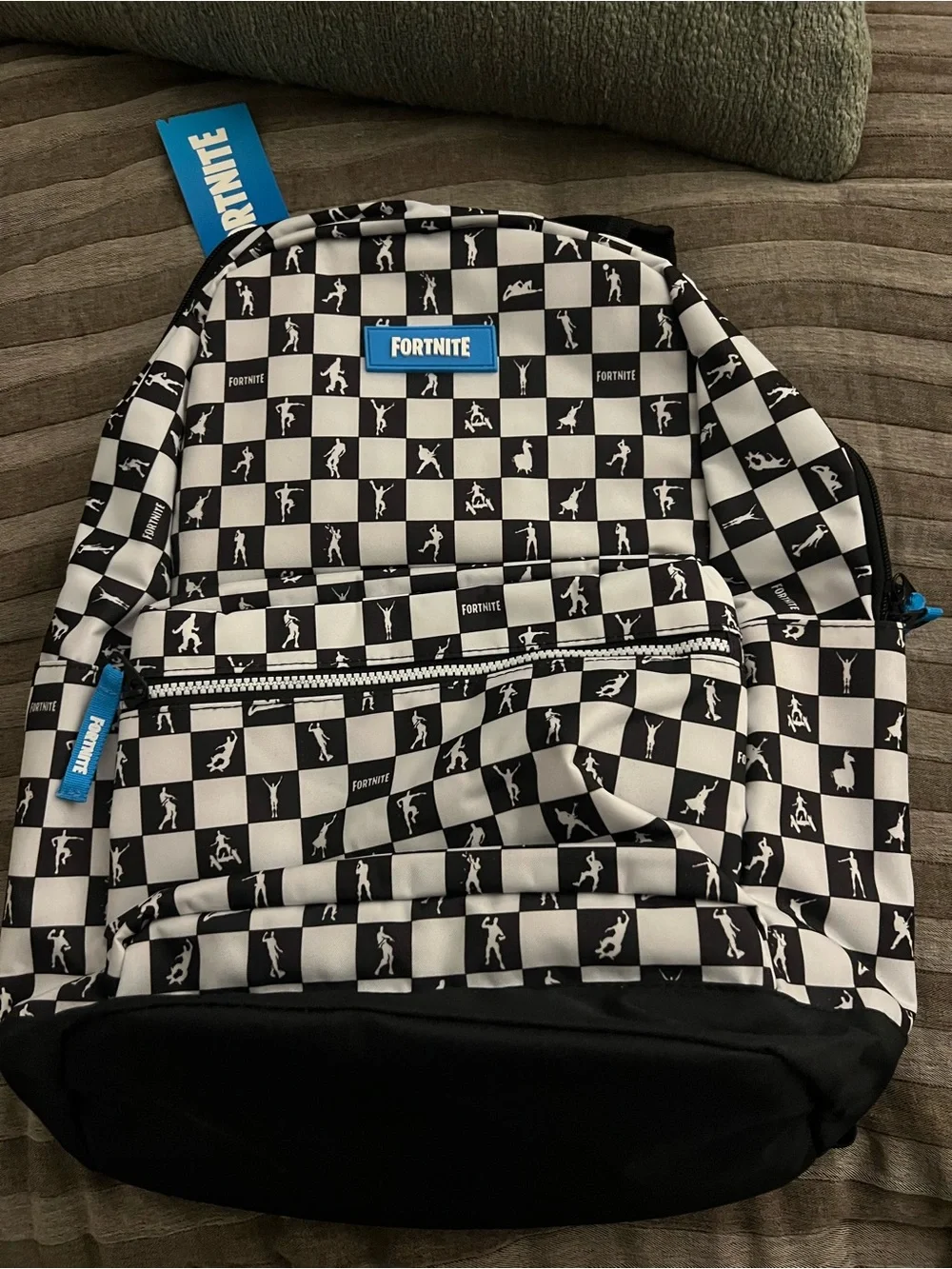 Fortnite Black & White School Backpack NWT